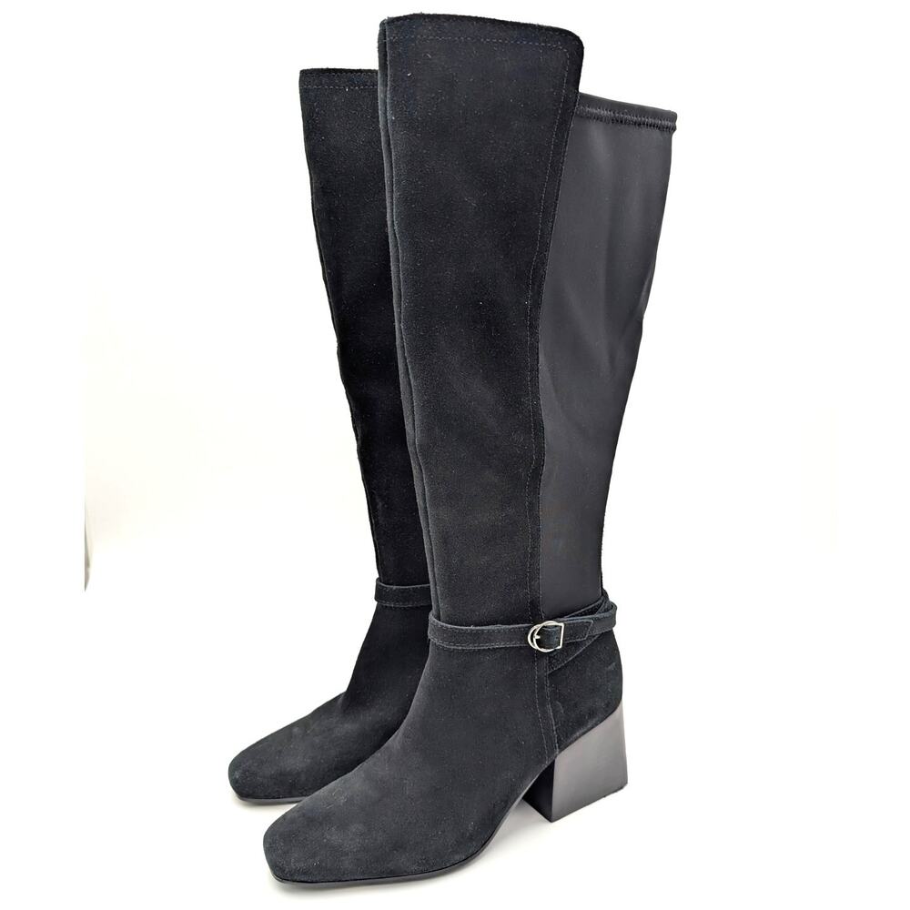 Blondo Twyla Waterproof Knee High Boots Women's Black Size US7M EU38